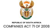Companies Act 71 of 2008