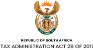 Tax Administration Act 28 of 2011